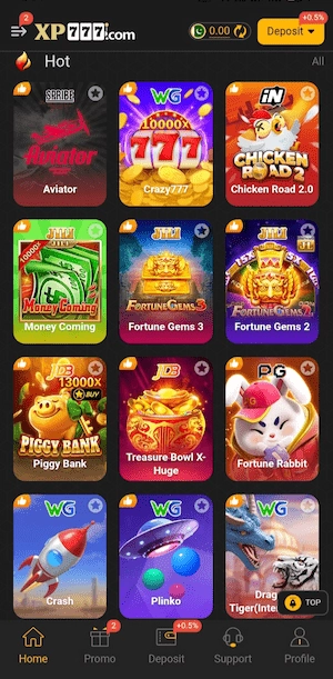 Games in XP777 Game