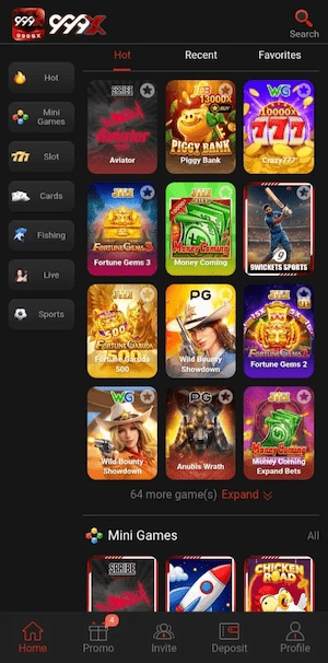 Games in 999SX Game