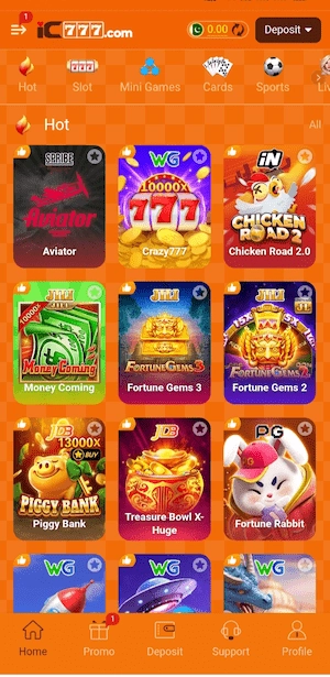 Games in IC777 Game 