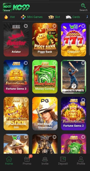 Games in KC99 Game