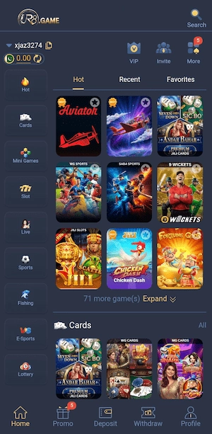 Games in UR8 Game