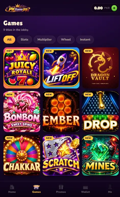 games in PKGame99